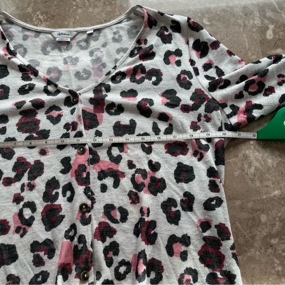 Reitmans 3/4 sleeve v neck button up with tie at bottom of waist size XL - Picture 10 of 13